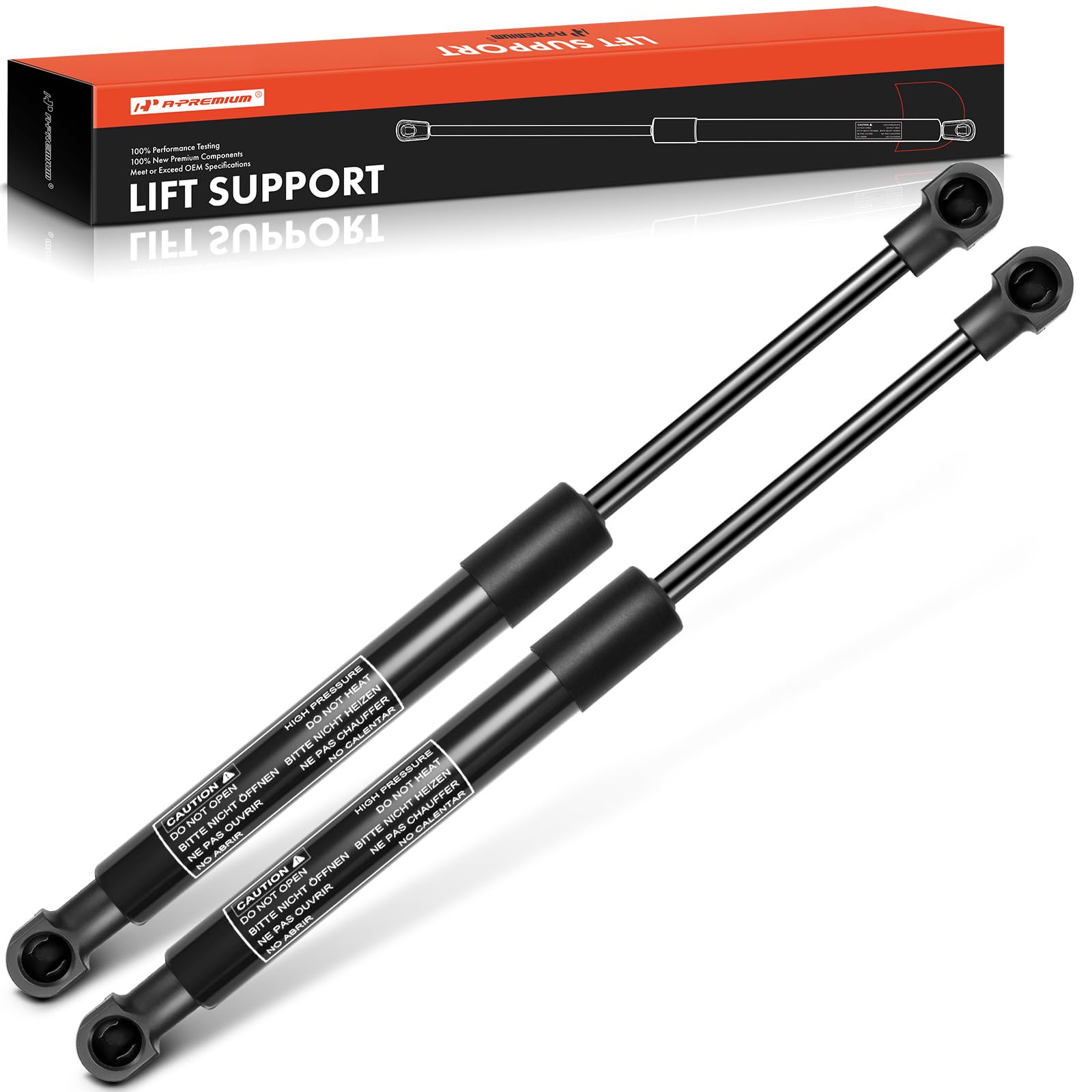 Amazon.com: A-Premium Front Hood Lift Supports Shock Struts